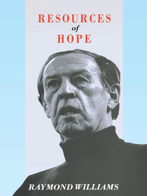 Title details for Resources of Hope by Raymond Williams - Wait list